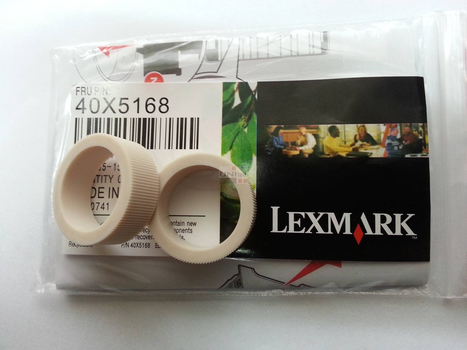 40X5168/0040X5168 Набор резинок для роликов захвата Lexmark 5025/5026/C540/C543/C544/C734/C736